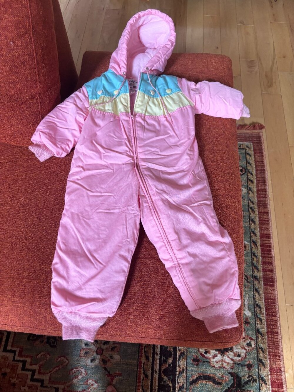 Weather Tamer Vintage Toddler Girl Snowsuit 24 Months